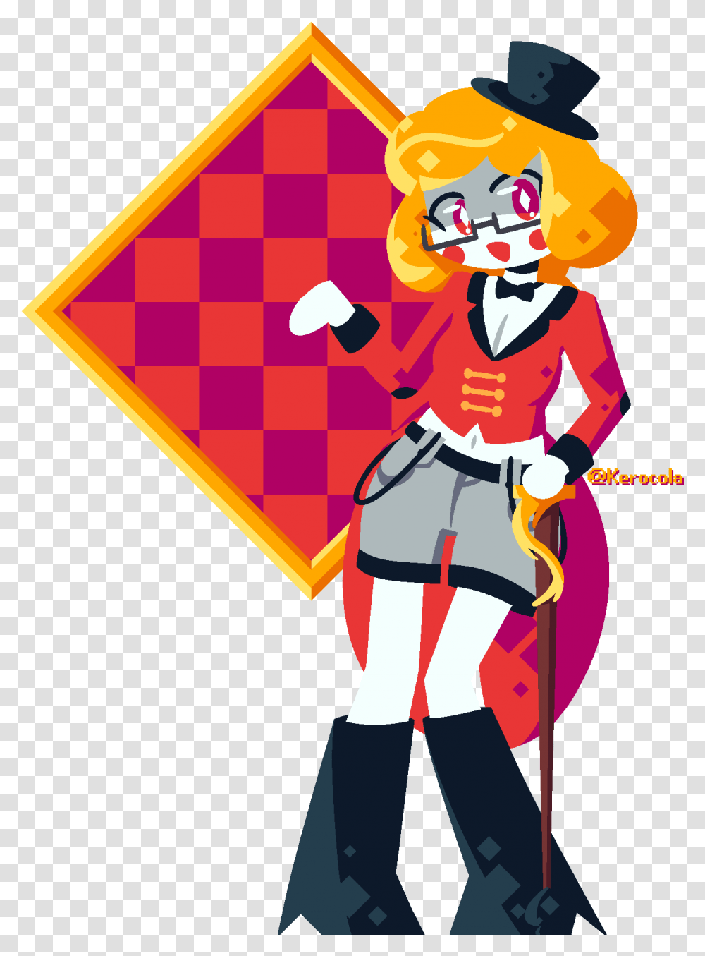 Ringmaster By Kerocolaa Cartoon, Person, Costume, Performer, Graphics Transparent Png