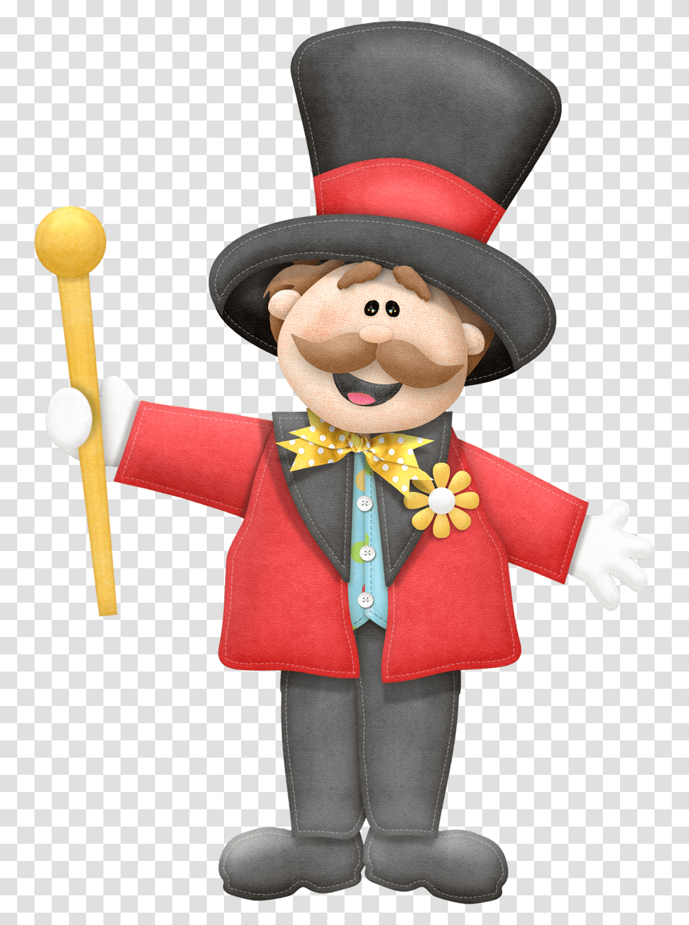 Ringmaster Clipart Circus Cute Ringmaster Clipart, Person, Human, Performer, Toy Transparent Png