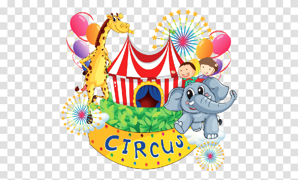 Ringmaster Clipart Cute Circus Tent Clipart, Leisure Activities, Crowd, Carnival, Adventure Transparent Png