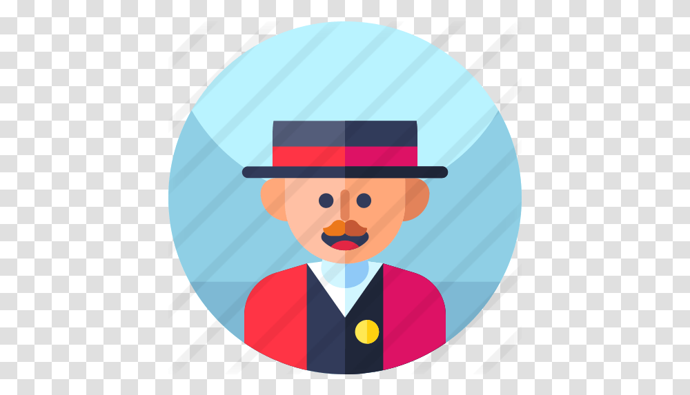 Ringmaster Free People Icons Clip Art, Face, Balloon, Crowd, Head Transparent Png