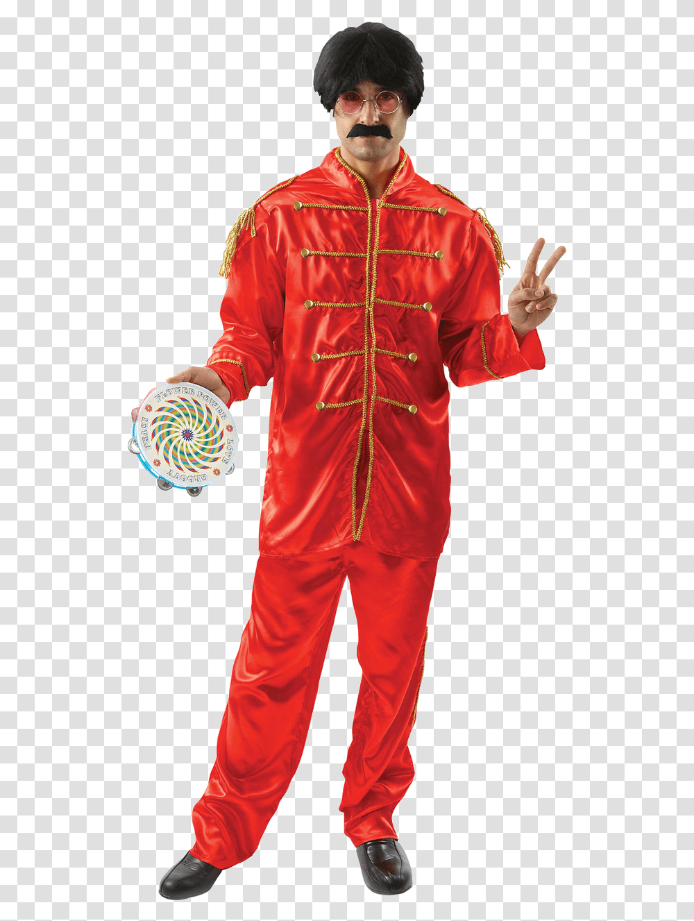 Ringo Starr Costume, Person, Performer, Pattern Transparent Png