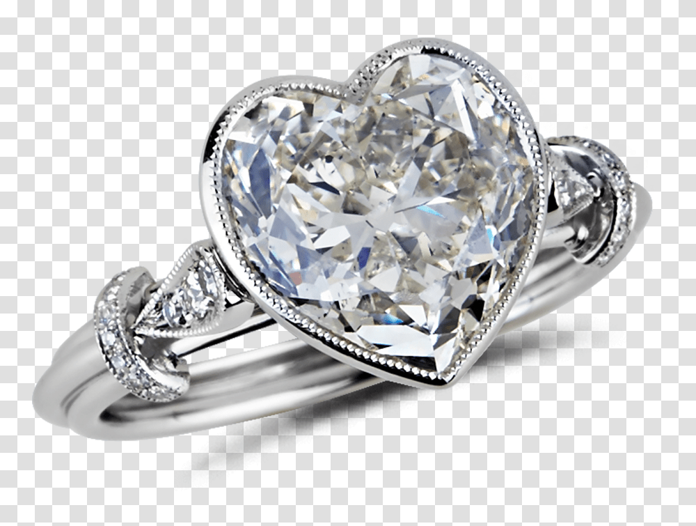 Rings Heart Shaped Bezel, Accessories, Accessory, Diamond, Gemstone Transparent Png