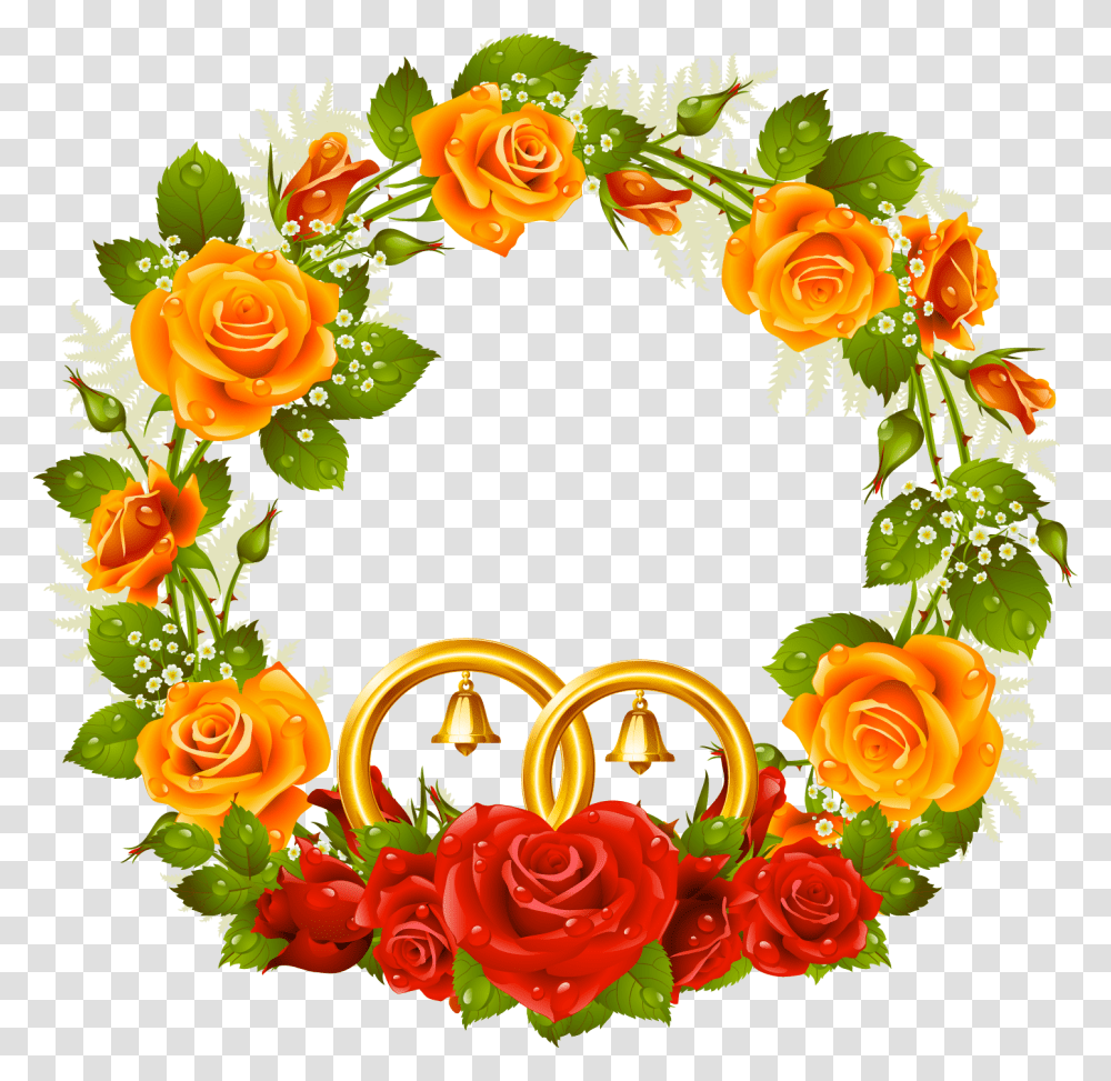 Rings Vector Floral Eid E Zehra 2019 Mubarak, Floral Design, Pattern Transparent Png