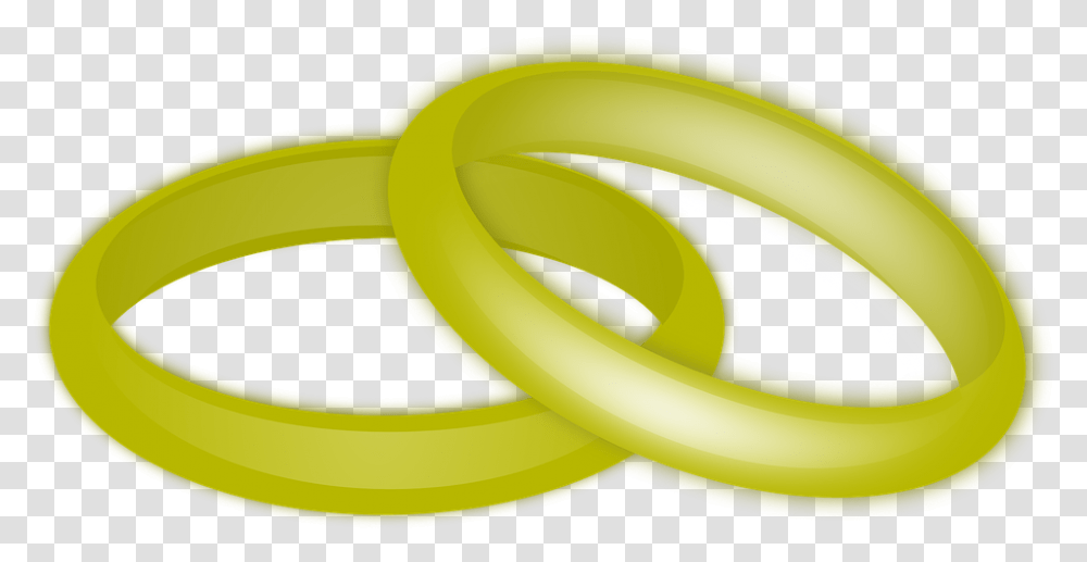 Rings Wedding Marriage Together Forever Love Anillos En Bodas, Banana, Fruit, Plant, Food Transparent Png