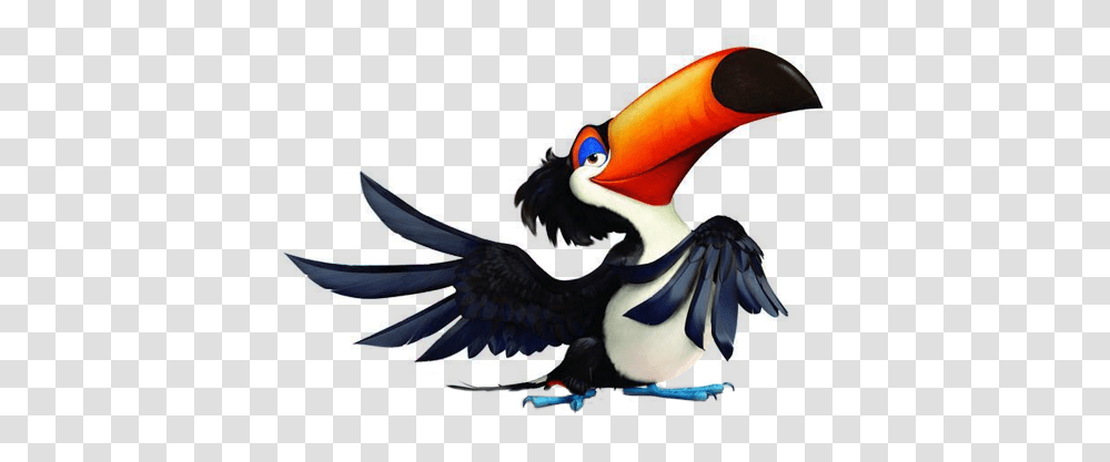 Rio 2 Rafael 4 Icon Rio Movie Characters Bird Animal Beak Flying Transparent Png Pngset Com
