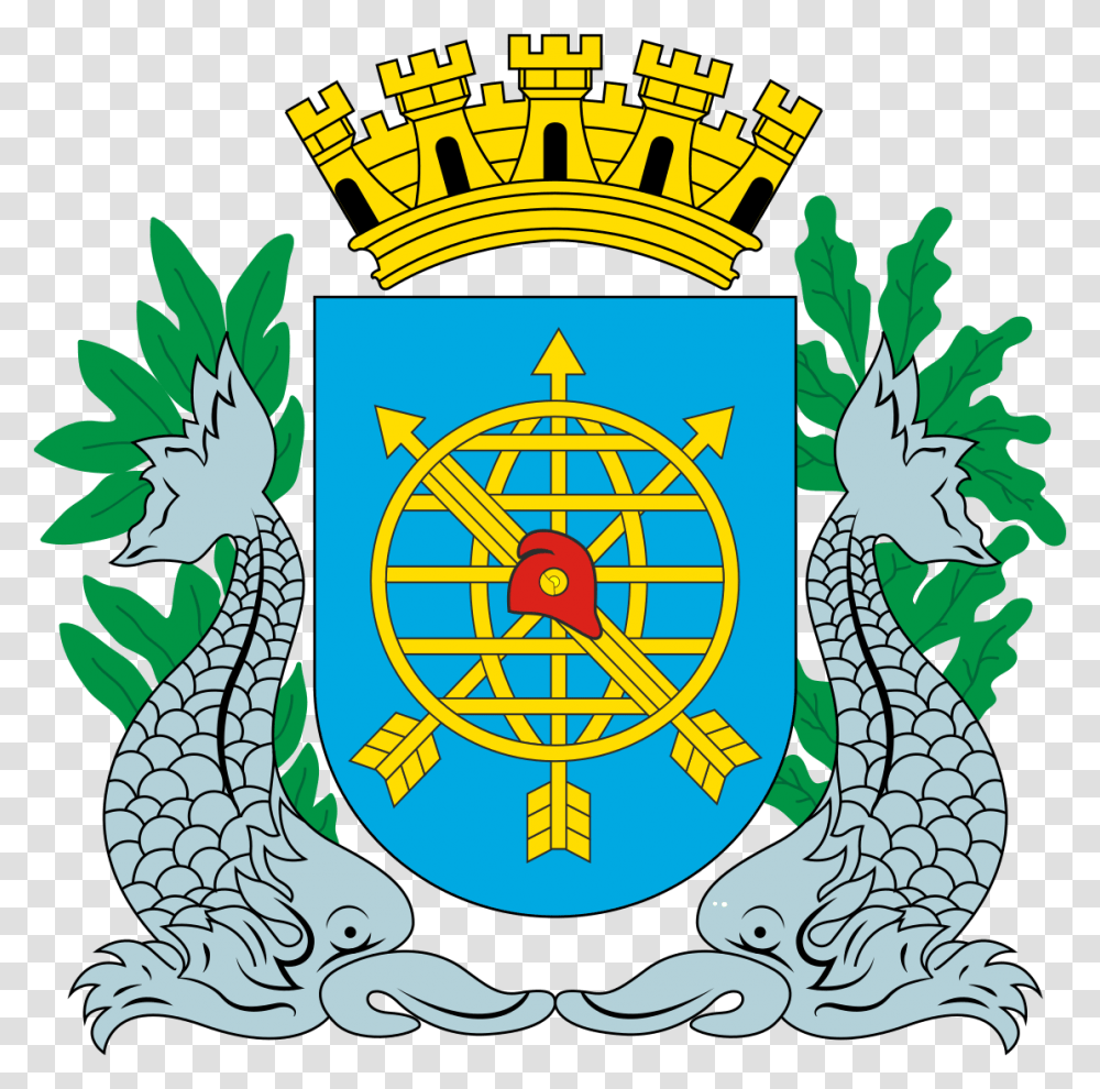 Rio De Janeiro Coat Of Arms, Dragon, Emblem, Poster Transparent Png