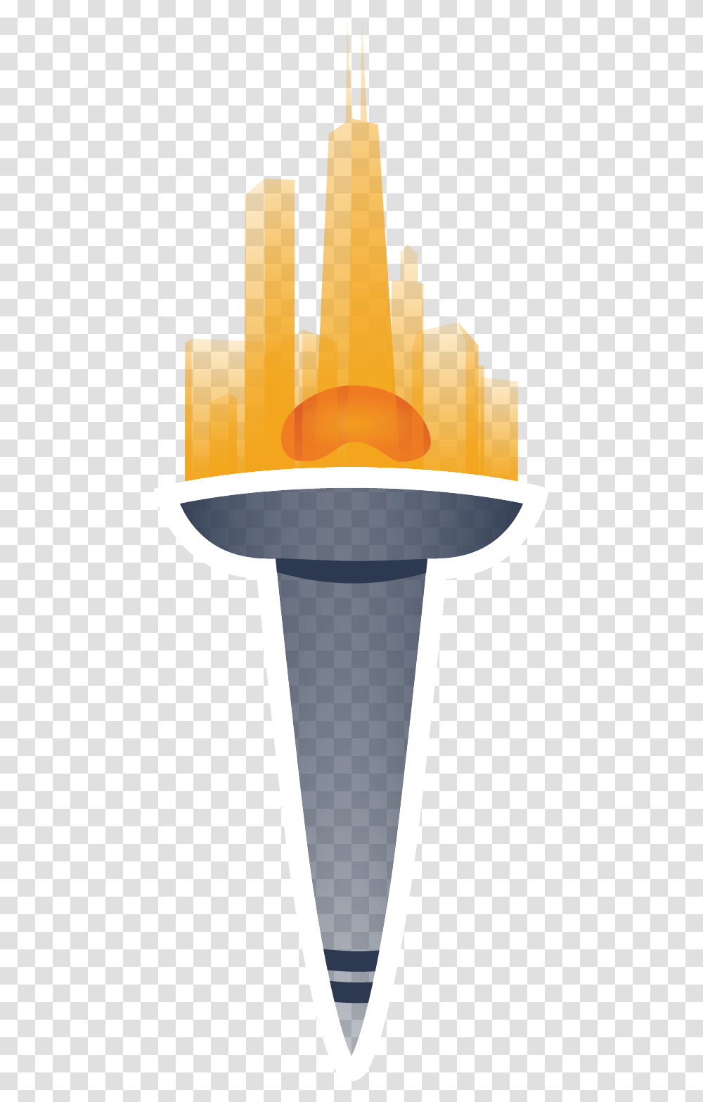 Rio Olympics Illustration, Torch, Light, Cross Transparent Png
