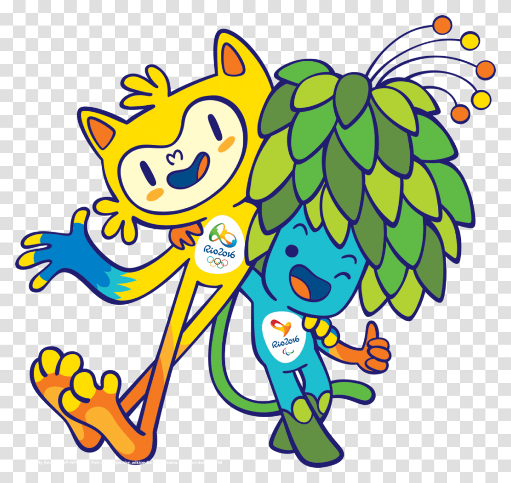 Rio Olympics Mascot, Label Transparent Png