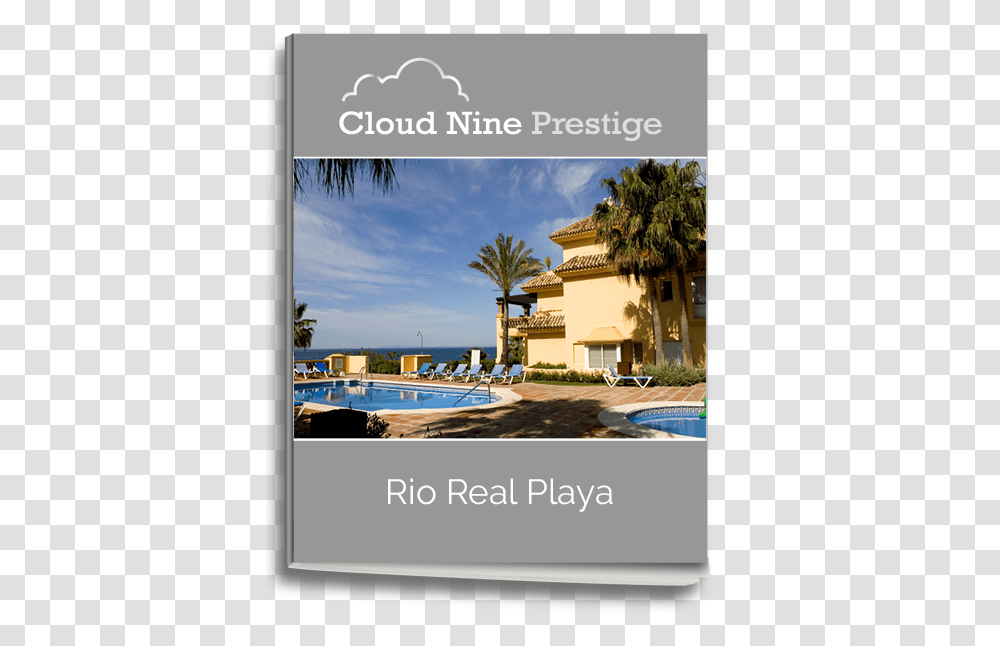 Rio Real Playa Flyer, Villa, House, Housing, Building Transparent Png