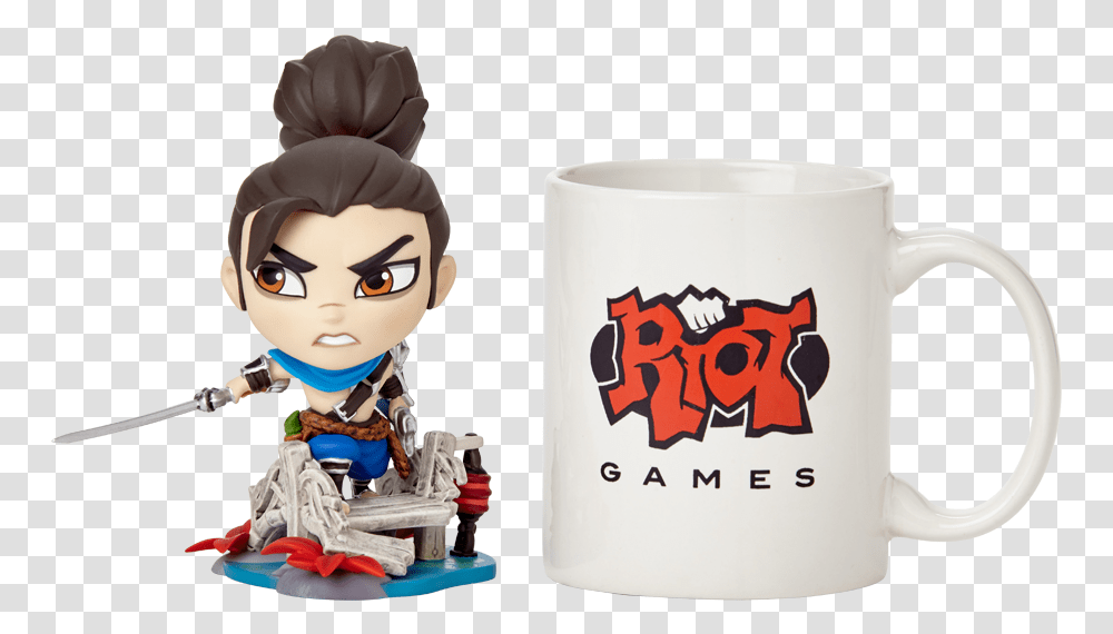 Riot Games, Coffee Cup, Person, Human, Figurine Transparent Png