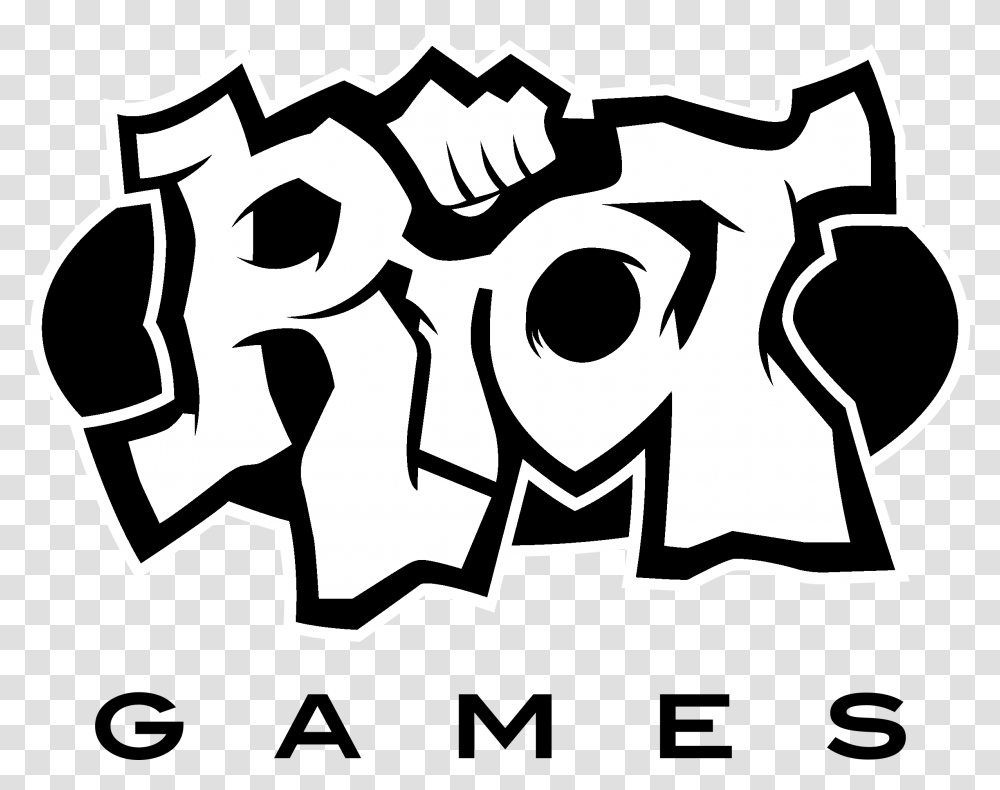 Riot Games Logo Clipart Riot Games Logo, Stencil, Hand, Text, Graffiti Transparent Png