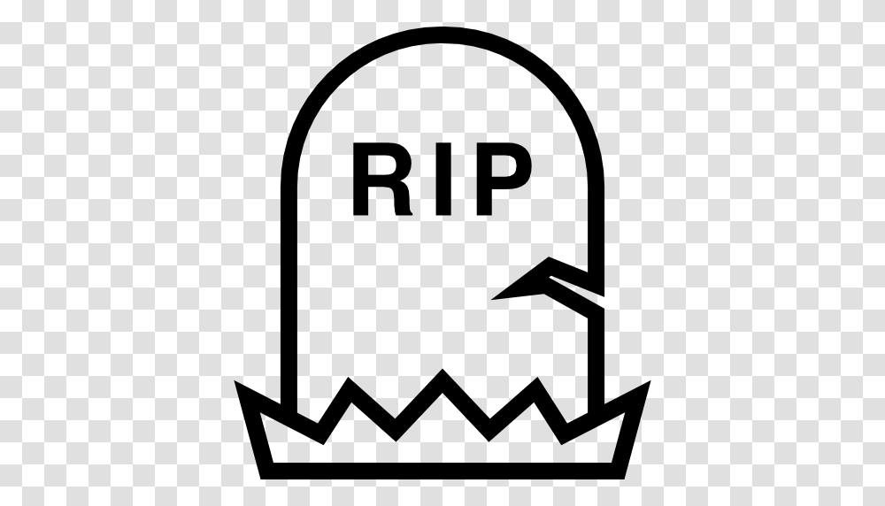 Rip Cementery Tomb Tombstone Scary Outlined Outline, Gray, World Of Warcraft Transparent Png