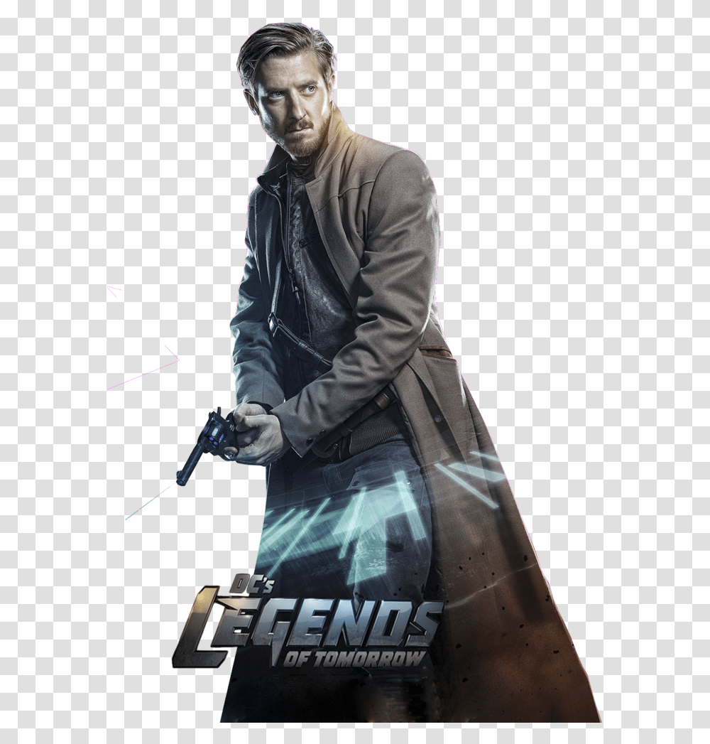 Rip Hunter, Person, Overcoat, Sleeve Transparent Png