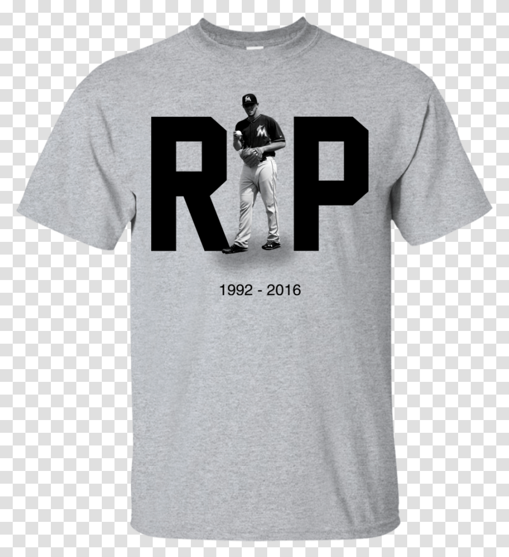 Rip Jose Fernandez 1992 2016 Jos Fernndez T Shirt Active Shirt, Apparel, Person, Human Transparent Png