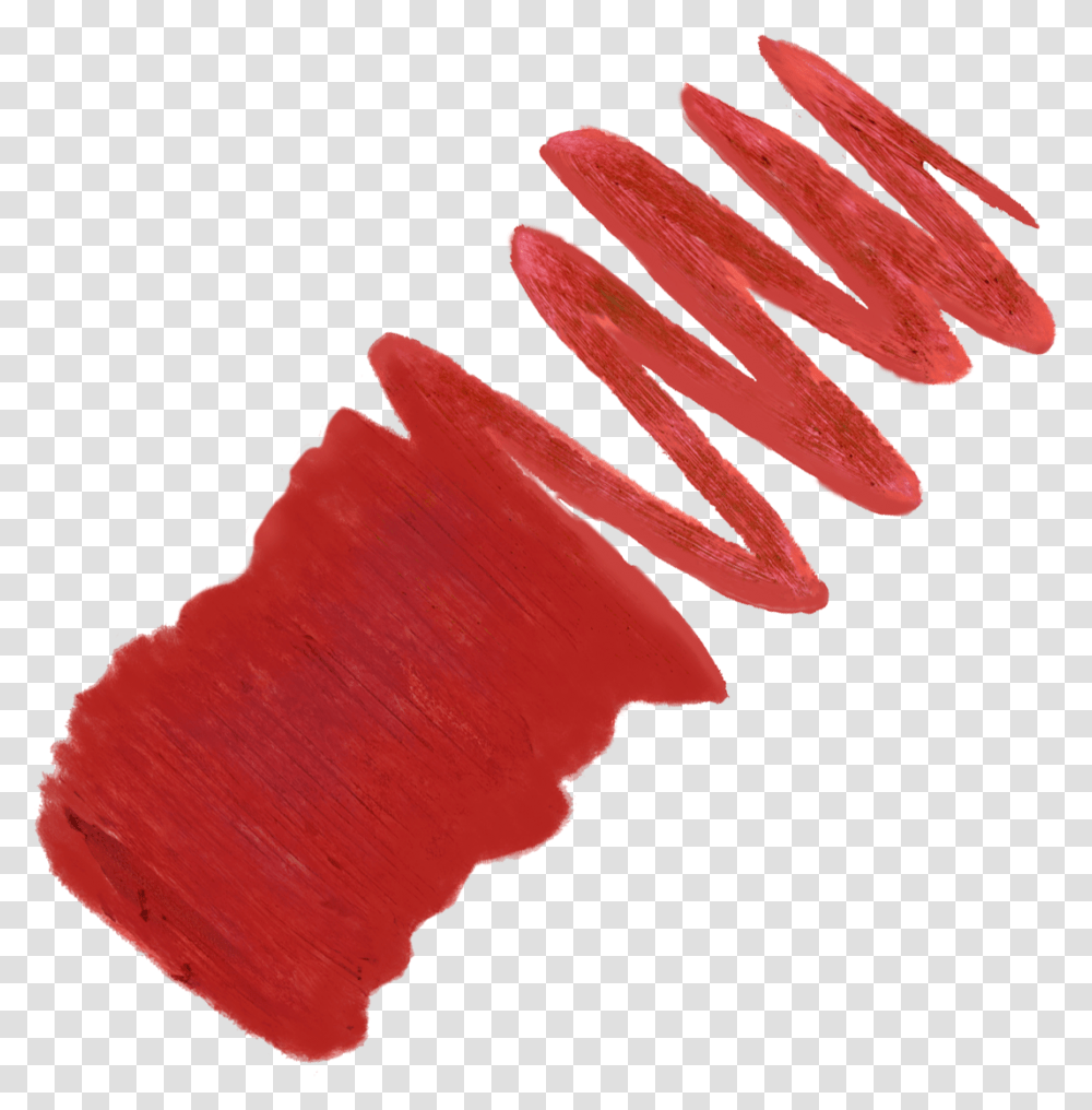 Rip Lip Liner Swatch Image Coquelicot, Plant, Coil, Spiral Transparent Png