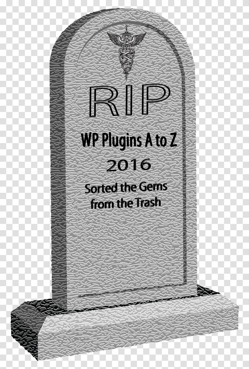Rip Wp Plugins A To Z Headstone, Tomb, Tombstone, Rug Transparent Png