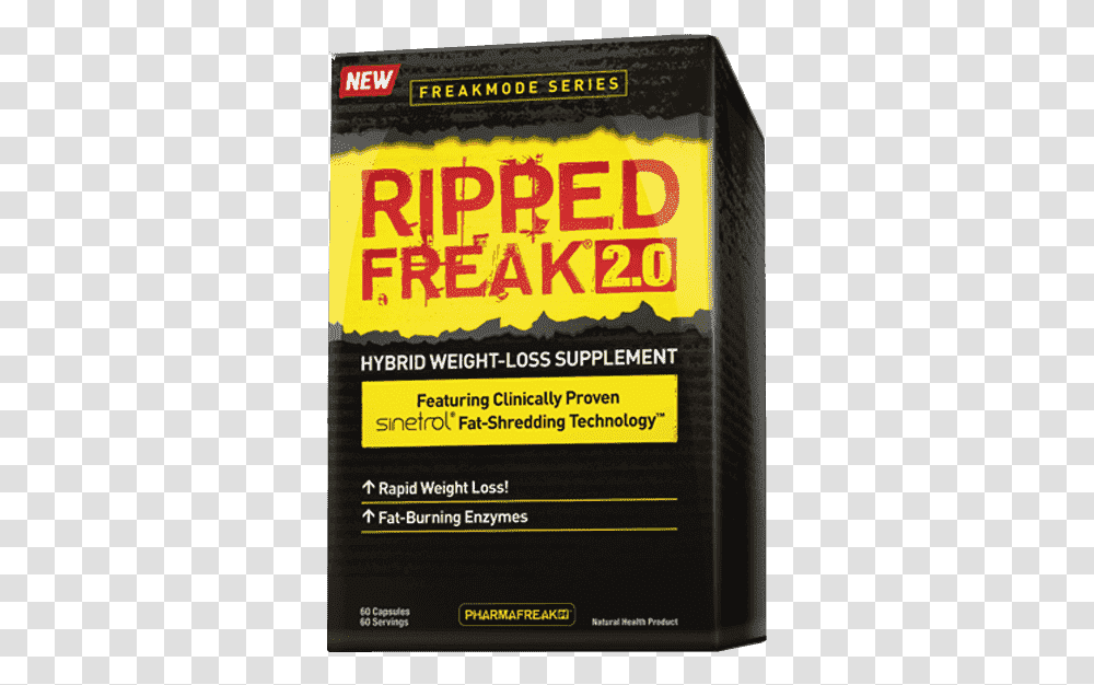 Ripped Freak, Label, Bottle, Advertisement Transparent Png