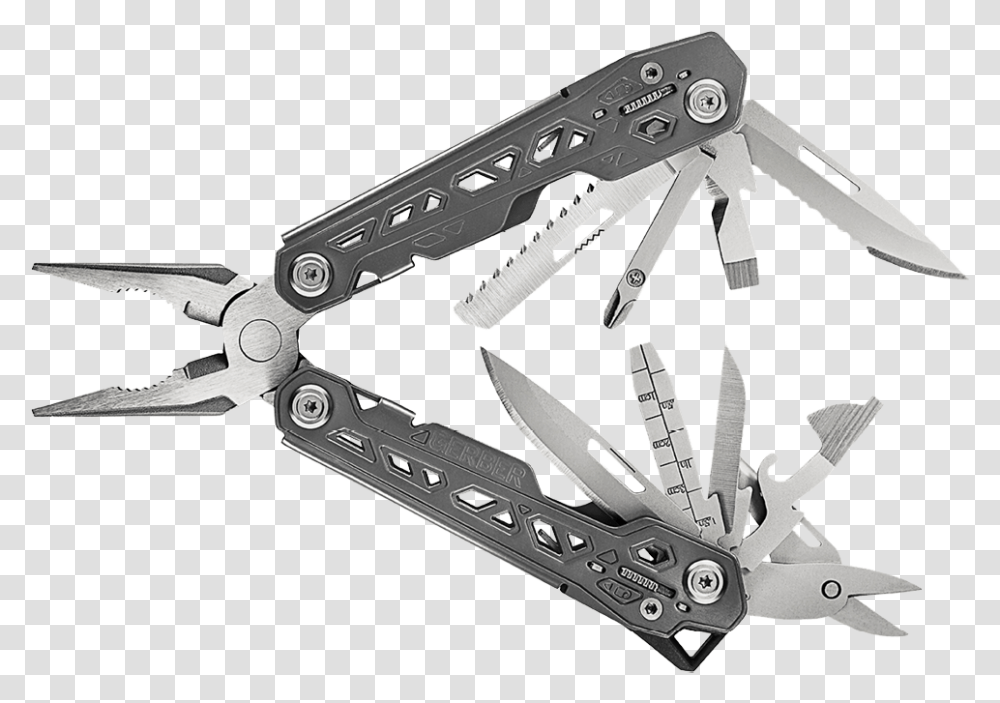 Ripped Paper Hole Gerber Multi Tool Nz, Gun, Weapon, Weaponry, Pliers Transparent Png
