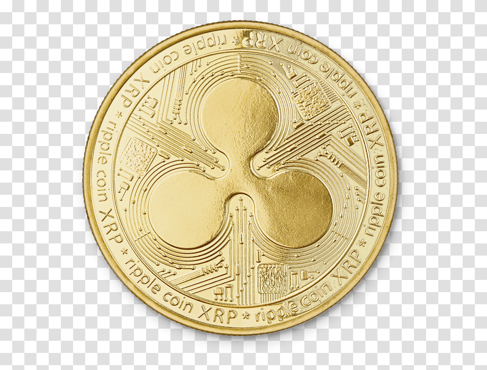 Ripple Coin Xrp Ripple Coin, Clock Tower, Architecture, Building, Gold Transparent Png