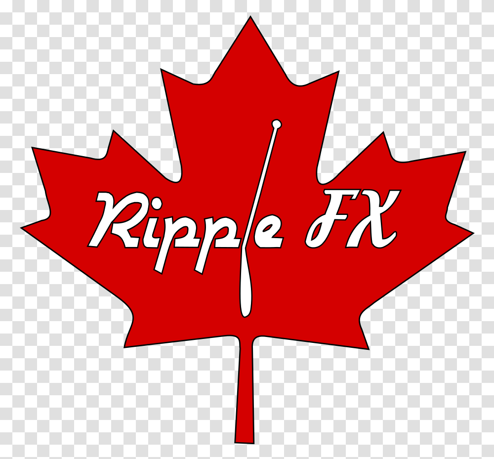 Ripple Fx Paddles Canada Clipart Maple Leaf, Plant, Symbol, Tree, Batman Logo Transparent Png