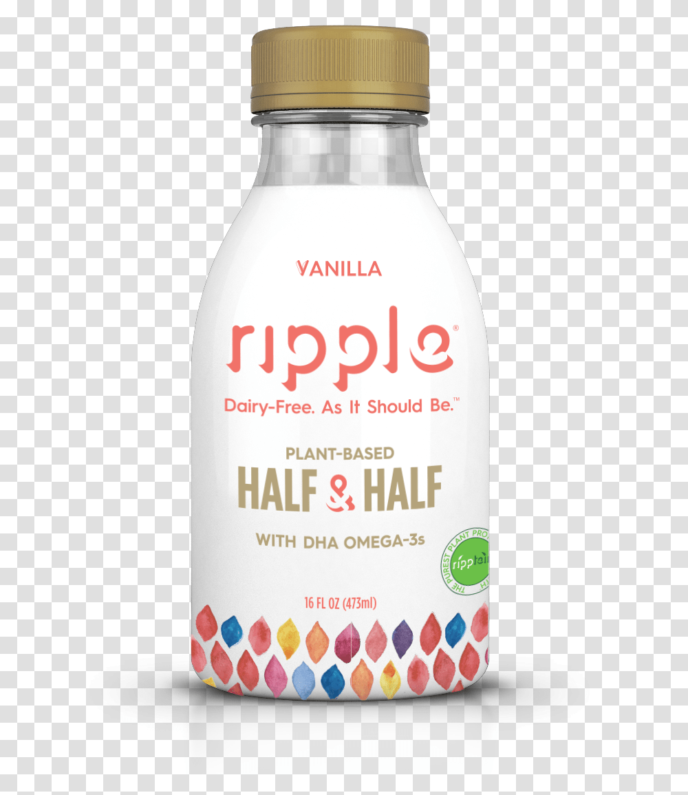 Ripple Half And Half, Bottle, Shaker, Shampoo, Beverage Transparent Png