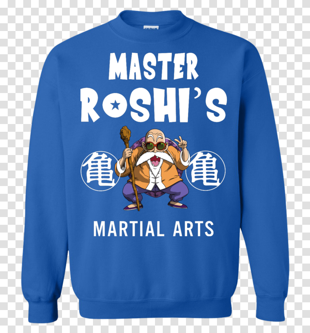 Ripple Junction Dragon Ball Z Master Roshi S Dojo Pullover Sweater, Apparel, Sleeve, Long Sleeve Transparent Png