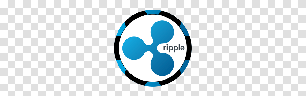 Ripple Poker Chip All Things Decentral, Logo, Trademark Transparent Png