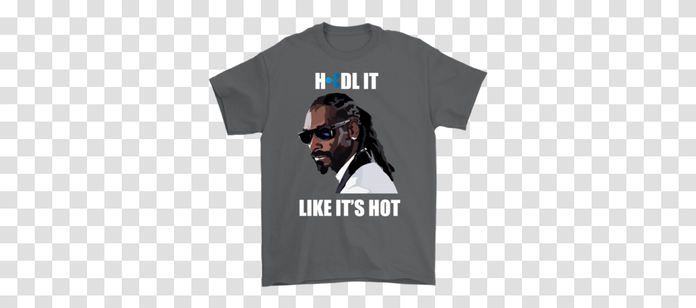 Ripple Xrp Snoop Dogg 'hodl It Like Its Hot' T Shirt Drug Short Sleeve, Clothing, Apparel, Sunglasses, Accessories Transparent Png