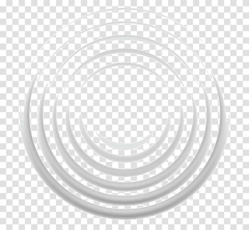 Ripples Circle, Spiral, Rug Transparent Png