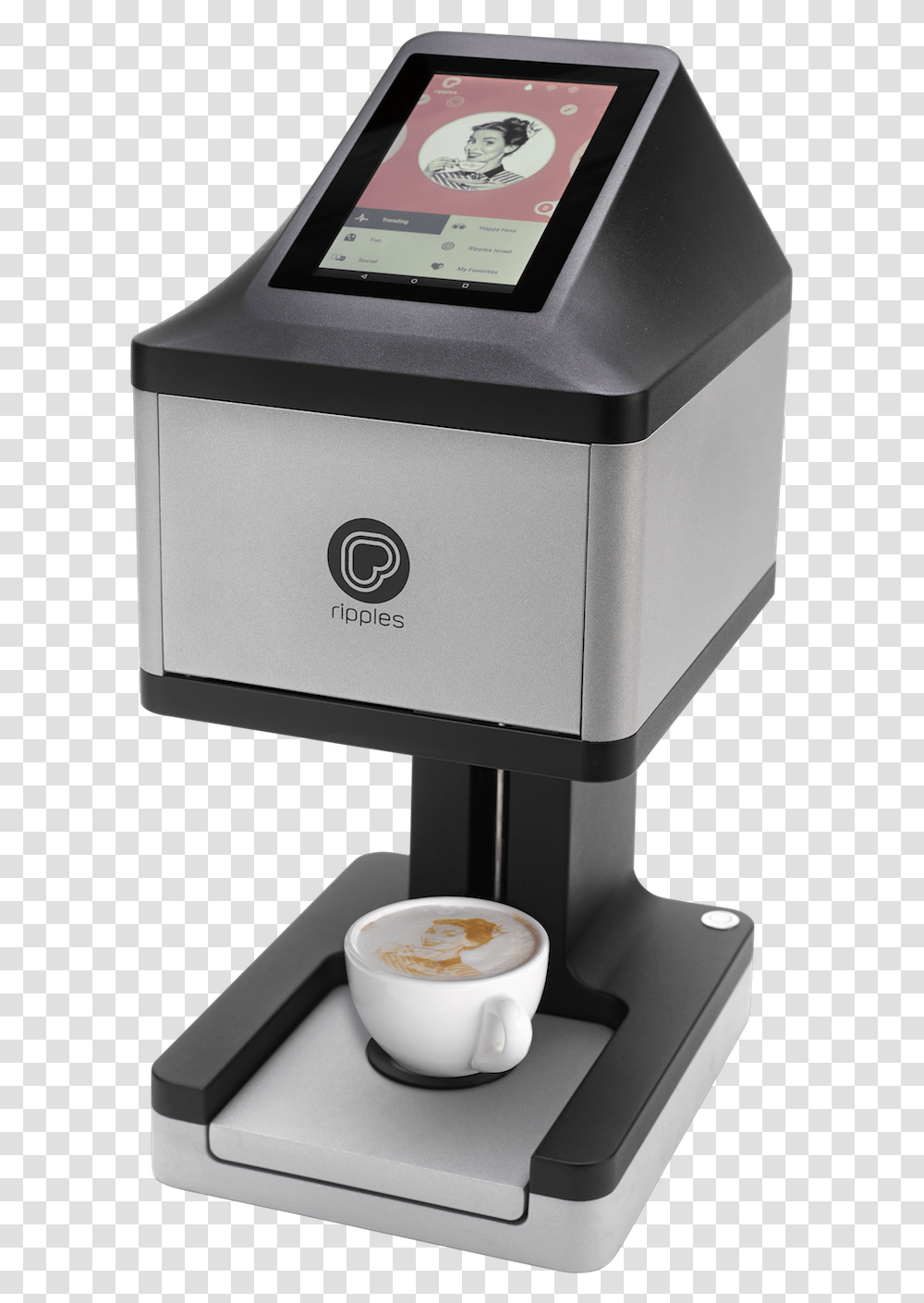 Ripples, Mailbox, Coffee Cup, Machine, Appliance Transparent Png