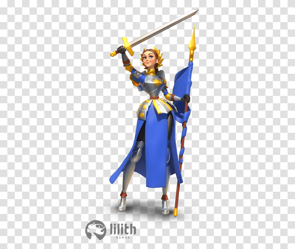 Rise Of Kingdoms Wiki Joan Of Arc Rise Of Kingdoms, Figurine, Toy, Costume Transparent Png