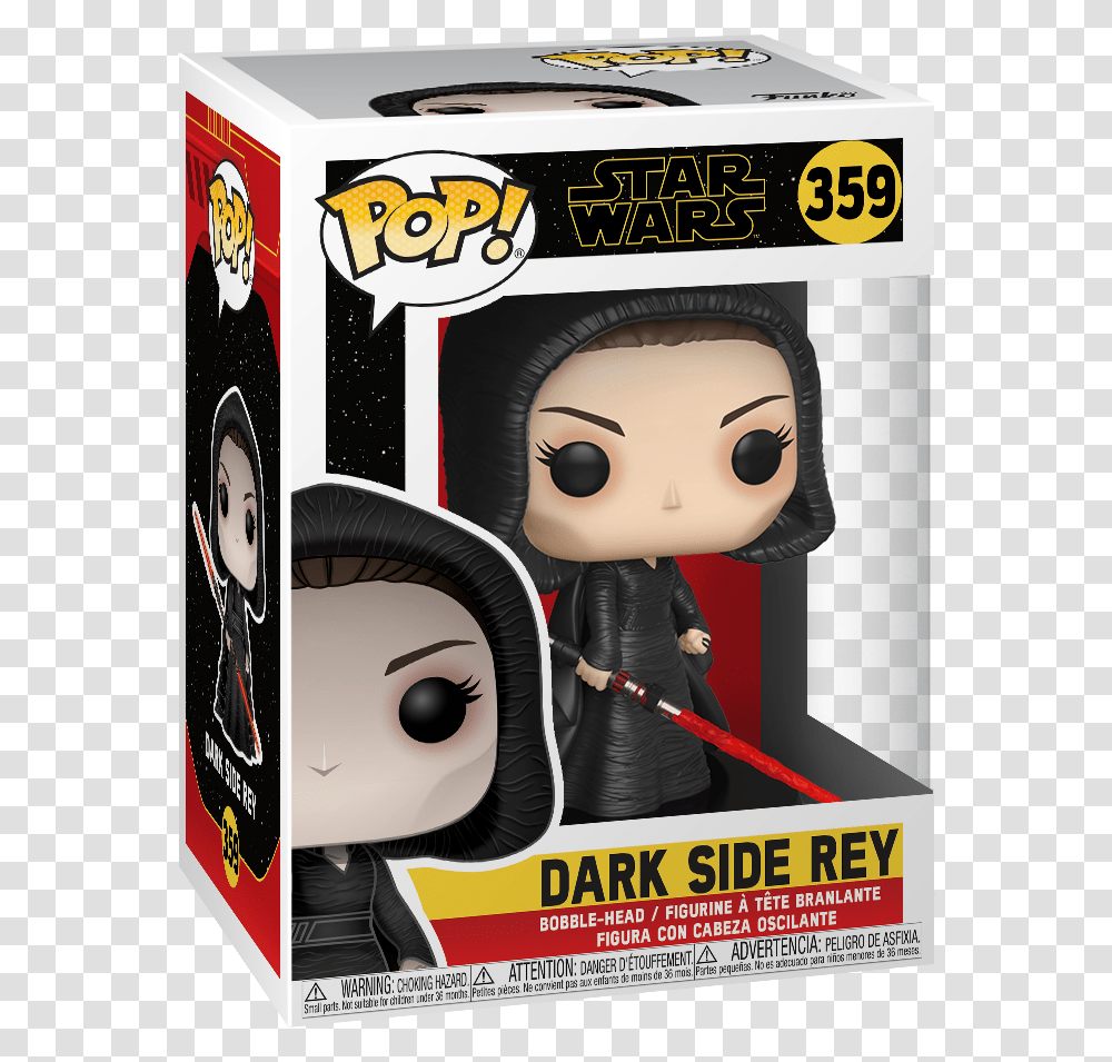 Rise Of Skywalker Dark Rey Funko, Advertisement, Poster, Toy, Doll Transparent Png