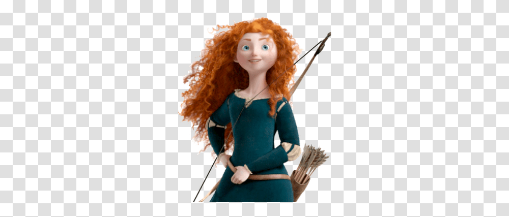 Rise Of The Brave Tangled Dragons Merida 1818 Merida Princess, Toy, Doll, Person, Human Transparent Png