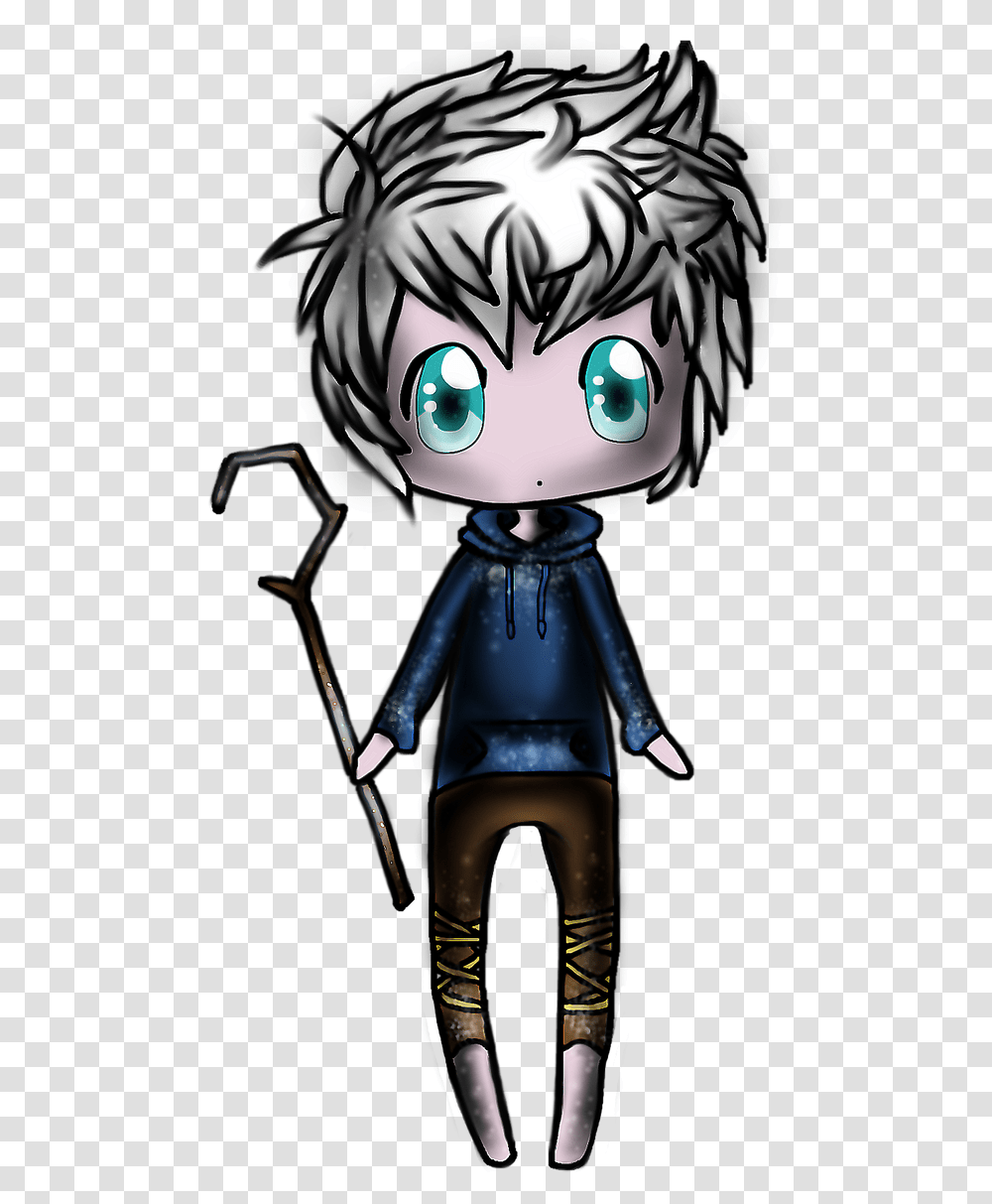 Rise Of The Guardians Jack Frost Chibi Jack Frost Rise Of The Guardians, Manga, Comics, Book, Toy Transparent Png