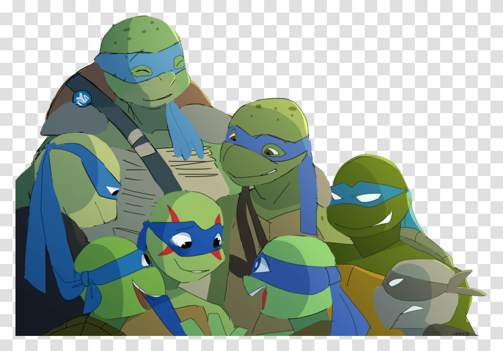 Rise Of The Teenage Mutant Ninja Turtles Leo, Helmet, Apparel Transparent Png