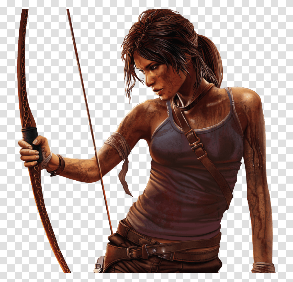 Rise Of The Tomb Raider Lara Croft Tomb Raider, Bow, Person, Human, Archery Transparent Png