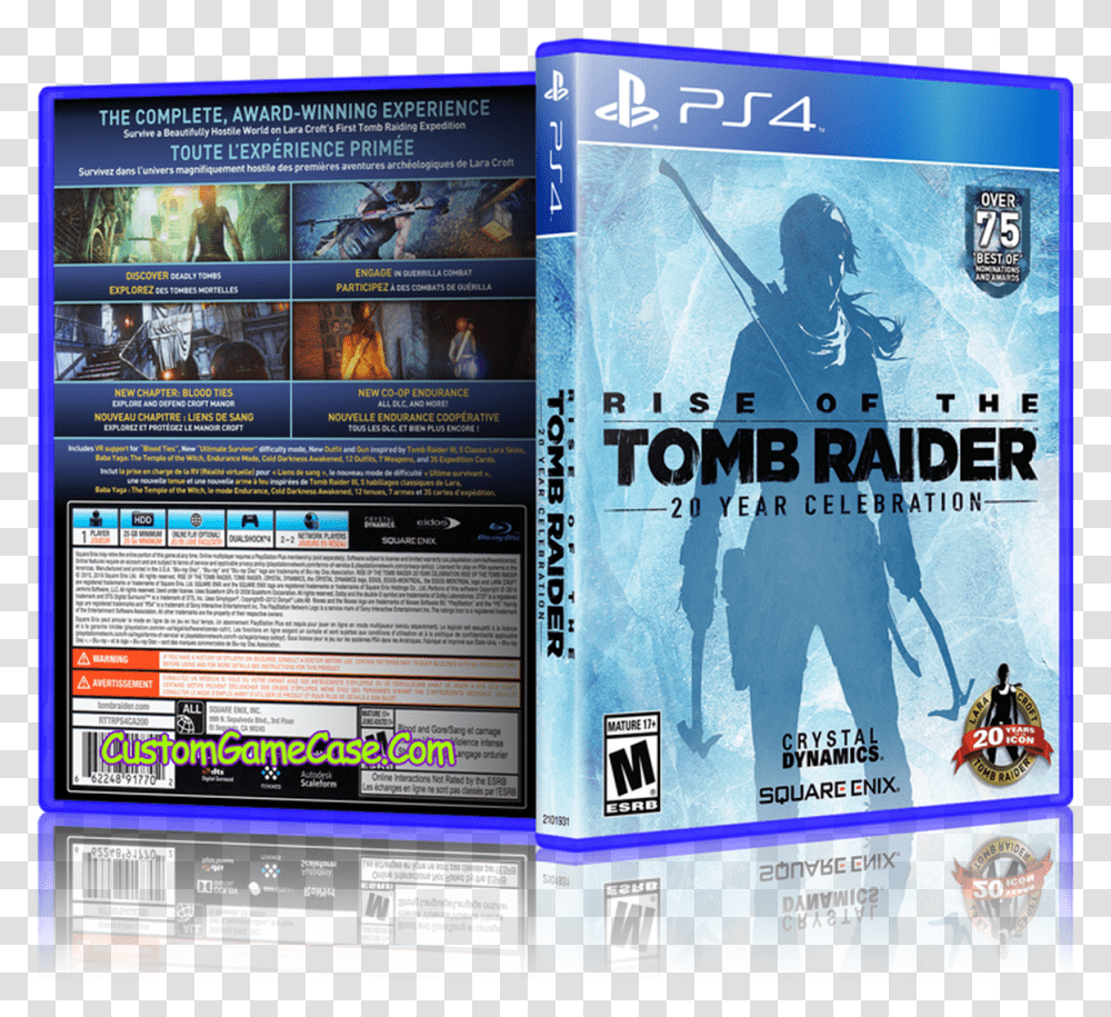 Rise Of The Tomb Raider Rise Of The Tomb Raider Artbook Edition, Person, Human, Flyer, Poster Transparent Png