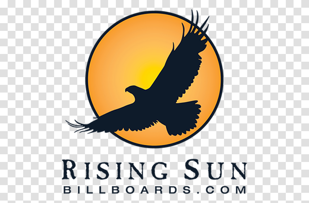 Rising Sun Billboards Advertisingpromotions Marketing, Flying, Bird, Animal, Silhouette Transparent Png