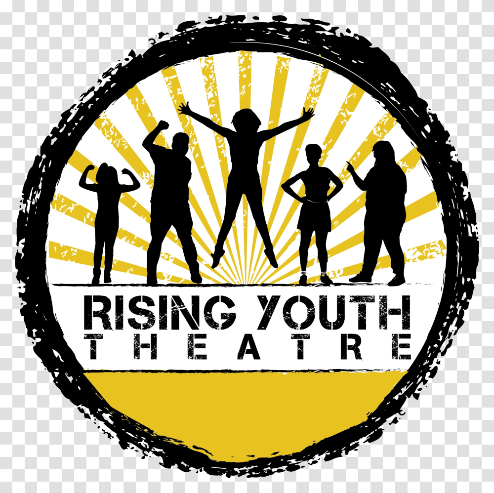 Rising Youth Theatre, Person, Label, Logo Transparent Png