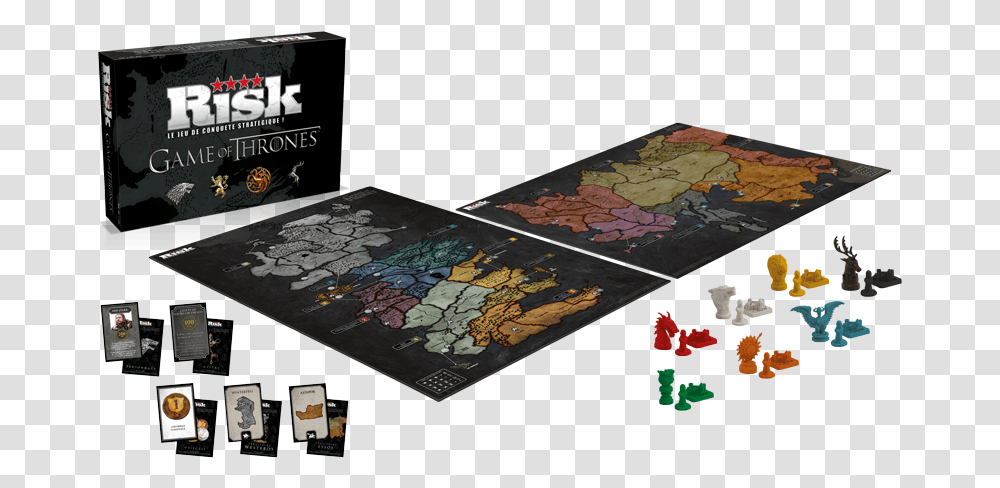 Risk Game Of Thrones Collectors Edition Jeu De Socit Risk Game Of Thrones, Tabletop, Furniture, Leaf, Diagram Transparent Png