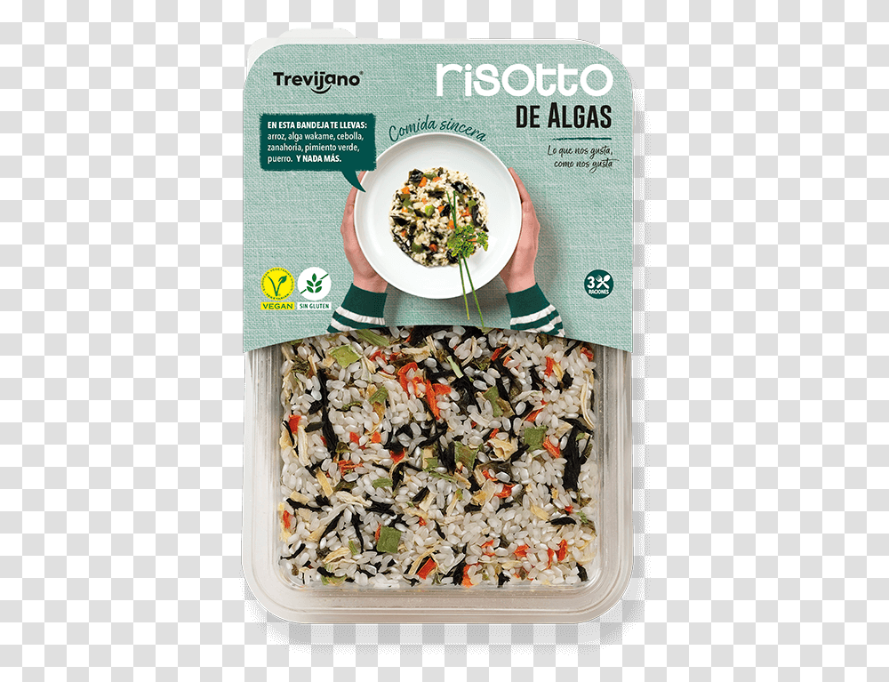 Risotto Algas S Risotto, Plant, Produce, Food, Vegetable Transparent Png