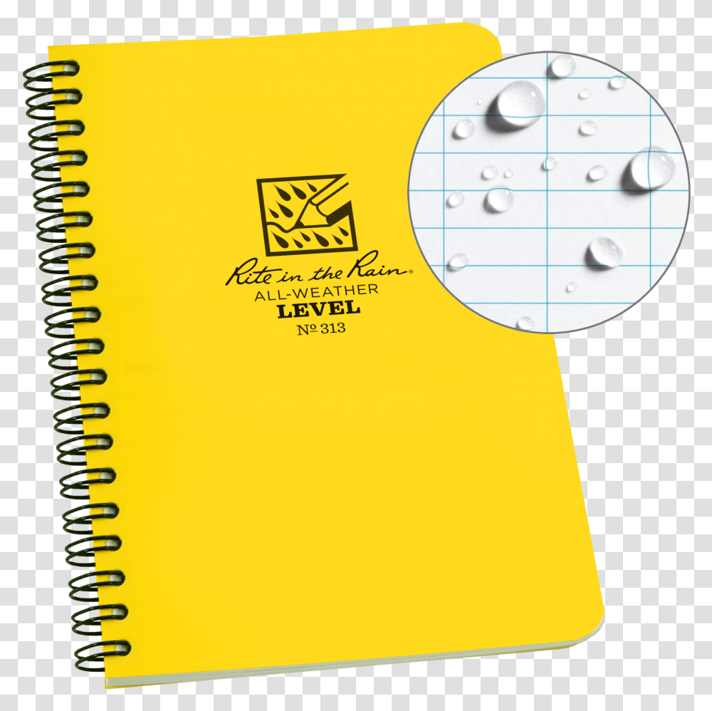Rite In The Rain Notebook, File Folder, File Binder, Label Transparent Png
