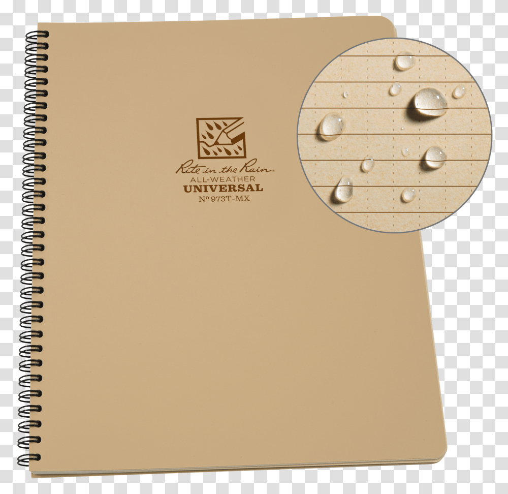 Rite In The Rain Weatherproof Side Spiral Notebook Notebook Transparent Png