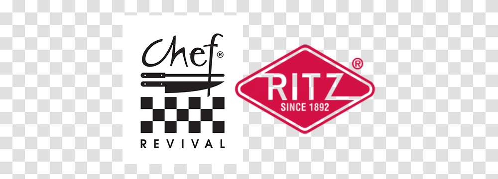 Ritz Chef Revival Logo Chef Revival, Sign, Road Sign Transparent Png