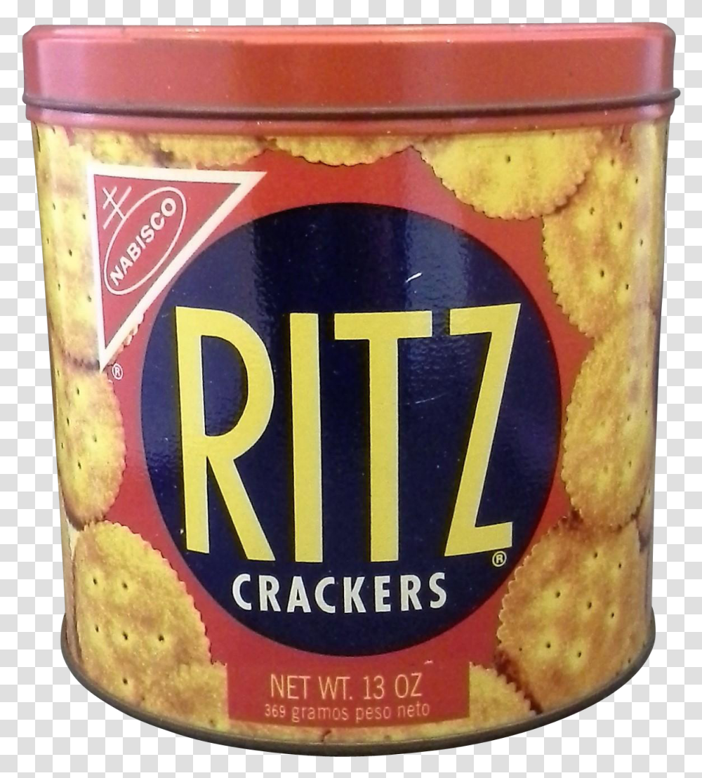 Ritz Crackers Tin, Beer, Alcohol, Beverage, Drink Transparent Png