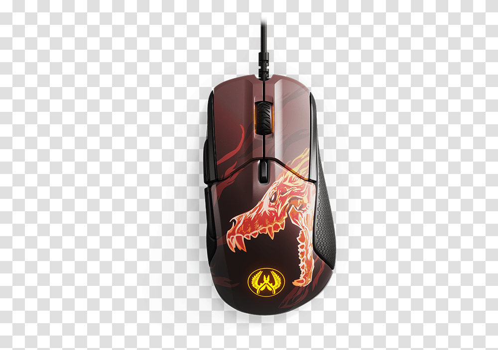 Rival 310 Cs Steelseries Rival 310 Csgo Howl, Electronics, Computer, Hardware, Mouse Transparent Png