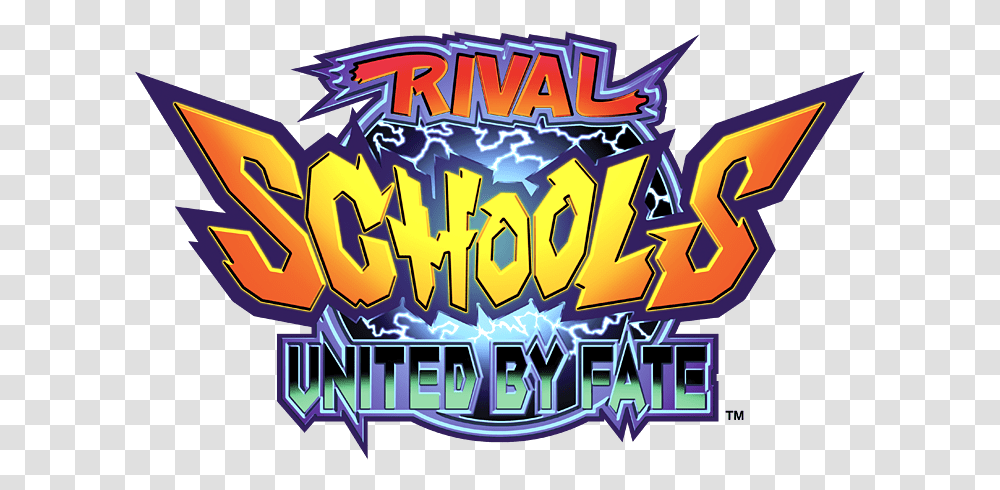 Rival Schools United By Fate Game Logo Design Tv Show Rival Schools Logo, Pac Man Transparent Png