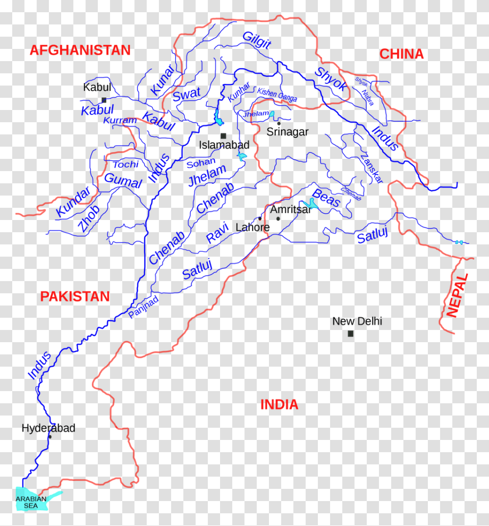 River In Jammu And Kashmir, Plot, Map, Diagram, Poster Transparent Png
