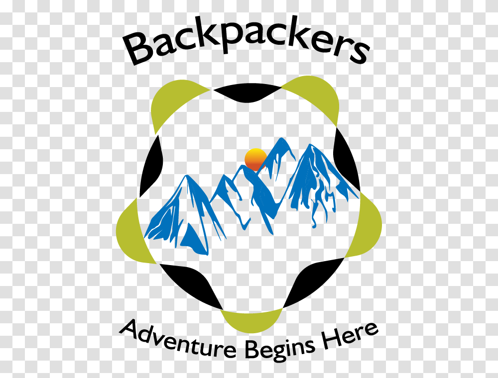 River Rafting Backpackers Outdoor, Label Transparent Png