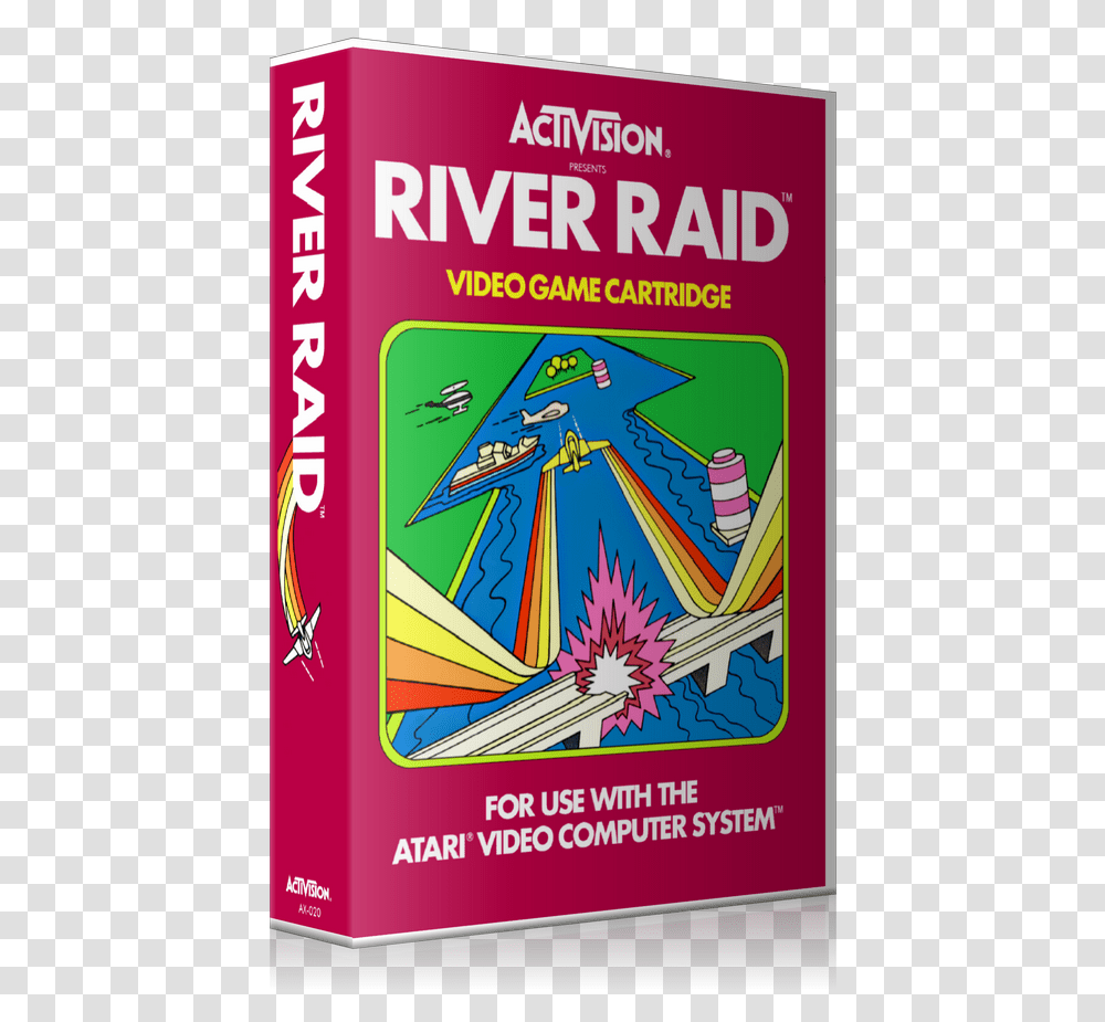 River Raid 2 Atari 2600 Game Cover To Fit A Ugc Style, Poster, Advertisement, Flyer, Paper Transparent Png